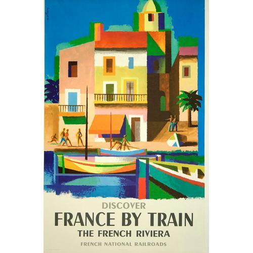 Affiche French Riviera Cote D Azur on Productcaster.