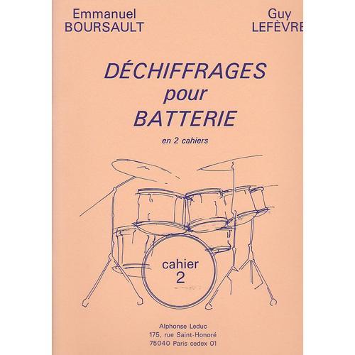 Déchiffrages Pour Batterie - Cahier 2 on Productcaster.