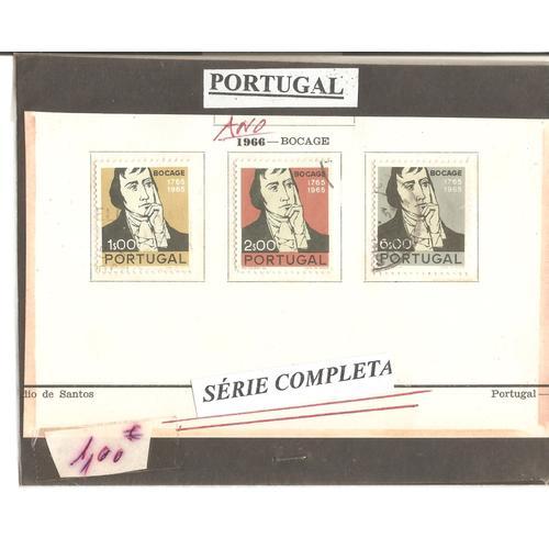 Portugal 1966 Bocage 1765-1965 on Productcaster.