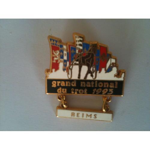 Pin's Grand National Du Trot 1993 Reims on Productcaster.