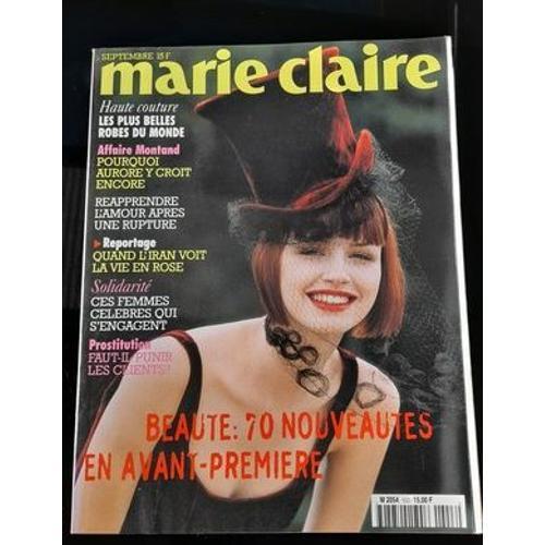 Marie Claire N° 553 Septembre 1998 on Productcaster.