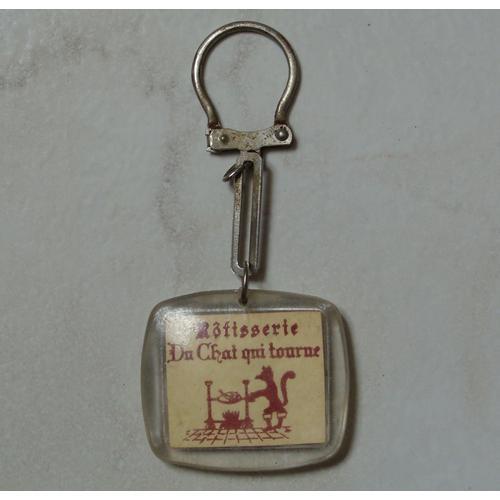 Porte Clés ( Clé / Clef - Keyring ) Publicitaire Ancien En Plastiqu... on Productcaster.