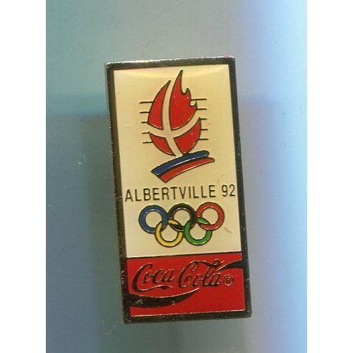 Pins Jeux Olympiques 1992 Albertville Coca Cola on Productcaster.