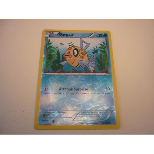 Carte Pokemon Francaise Reverse Barpau Xy Etincelles 22/106 on Productcaster.