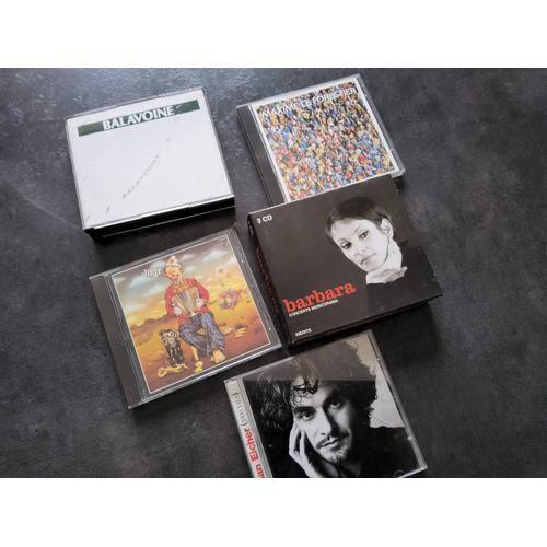 Lot Cd Neufs Ou Presque. Balavoine, Barbara, Eicher. on Productcaster.