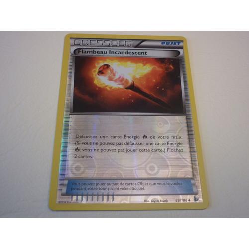 Carte Pokemon Francaise Xy Etincelles Flambeau Incandescent Reverse... on Productcaster.