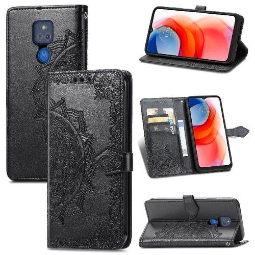 Étui Pour Moto G Play 2021 Couverture Rabotant Motif Exquis Étui En... on Productcaster.