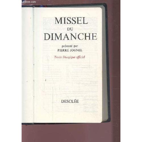 Missel Du Dimanche - Texte Liturgique Officiel. on Productcaster.