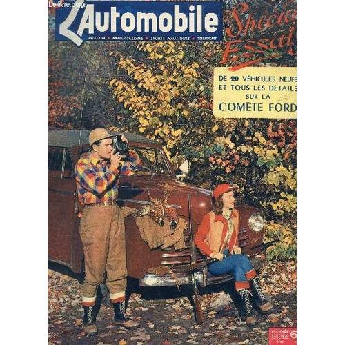 L'automobile - 6e Annee - Septembre 1951 -N°65 / Special Essais - ... on Productcaster.