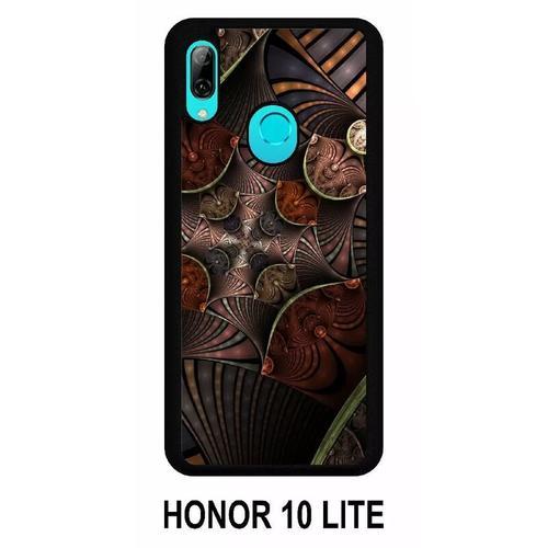 Coque Pour Honor 10 Lite - Metallic - Silicone - Noir on Productcaster.