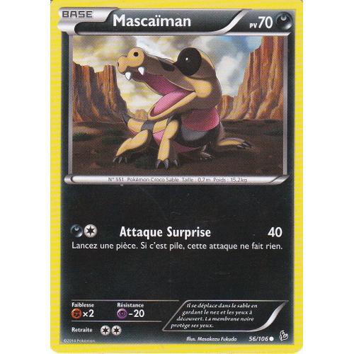 Carte Pokemon - Mascaiman - 56/106 - Xy Etincelles - on Productcaster.