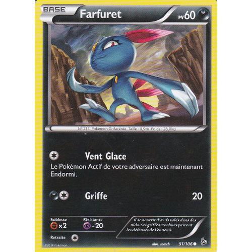 Carte Pokemon - Farfuret - 51/106 - Xy Etincelles - on Productcaster.