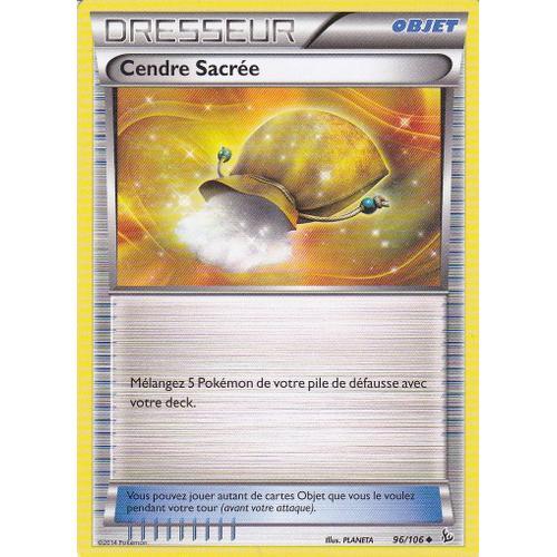 Carte Pokemon - Dresseur - Cendre Sacree - 96/106 - Xy Etincelles - on Productcaster.