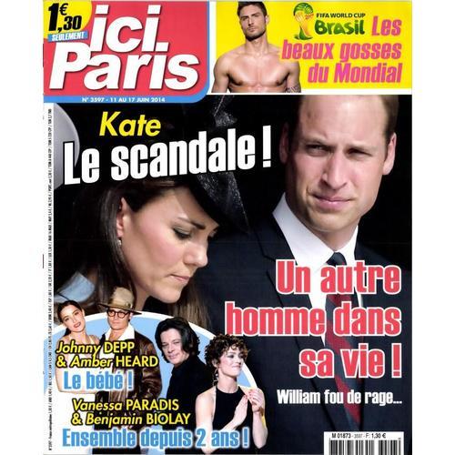 Ici Paris N°3597 : Kate Et William - Les Beaux Gosses Du Mondial - ... on Productcaster.