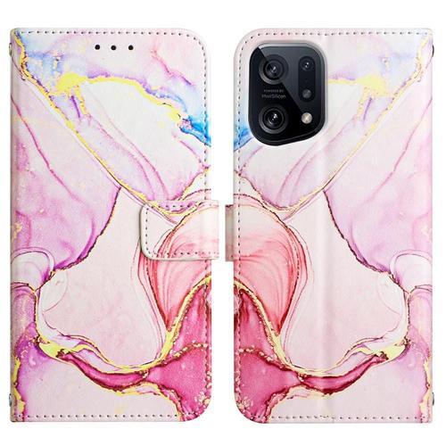 Étui Pour Oppo Trouver X5 5g Bicelle Cuir Pu Portefeuille Motif De ... on Productcaster.