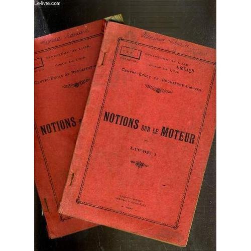 Notions Sur Le Moteur - Livre I Et Ii. on Productcaster.