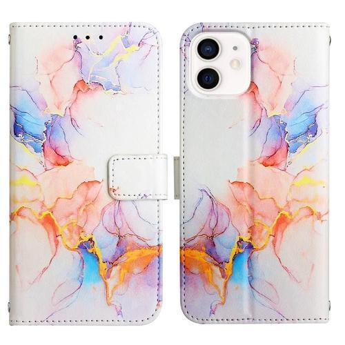 Étui Pour Iphone 11 Cuir Pu Motif De Marbre Bicelle Portefeuille - ... on Productcaster.