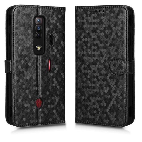 Étui Pour Zte Nubia Magie Rouge 7 Couverture Portefeuille En Cuir, ... on Productcaster.