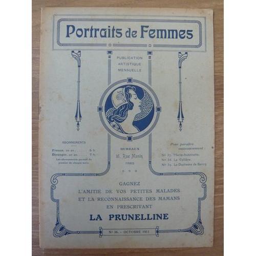 Portraits De Femmes N° 36, Octobre 1911 Sur Pauline Bonaparte, Prin... on Productcaster.