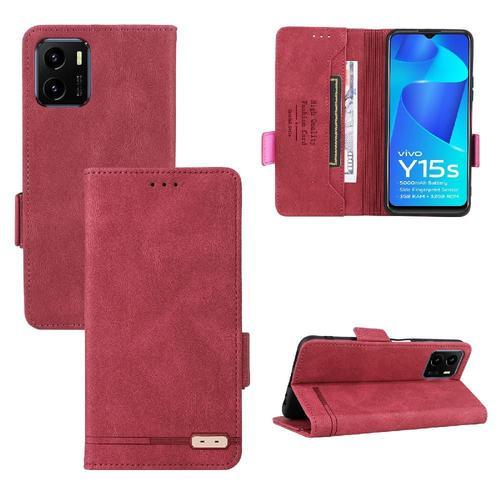 Étui Pour Vivo Y15a/Y15s Housse De Protection Avec Porte-Cartes Kic... on Productcaster.