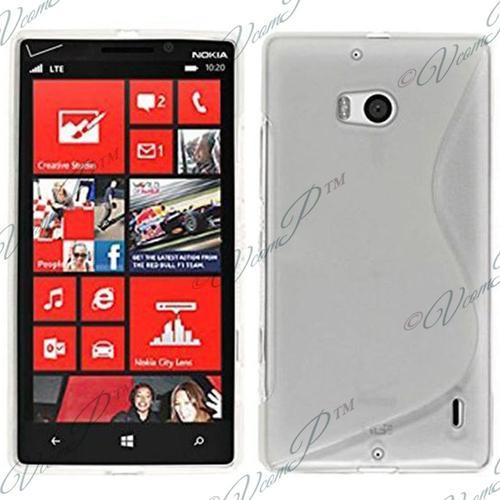 Coque Silicone Pour Nokia Lumia 930 Gel Motif S Au Dos - Transparent on Productcaster.