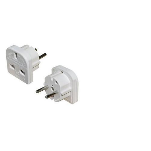 Adaptateur Secteur pour Prise Anglaise UK vers France Belgique FR BE. on Productcaster.