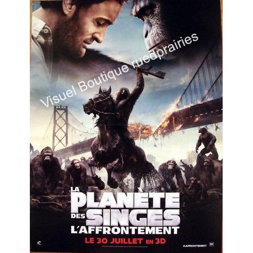 La Planète Des Singes : L'affrontement - Véritable Affiche De Ciném... on Productcaster.