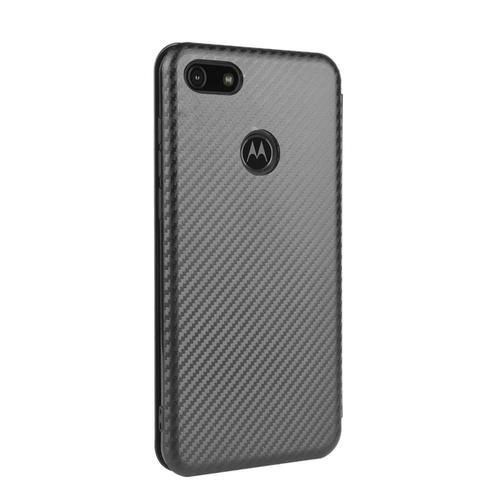 Étui Pour Motorola Moto E6 Play Coque En Cuir Folio Flip Insertion ... on Productcaster.