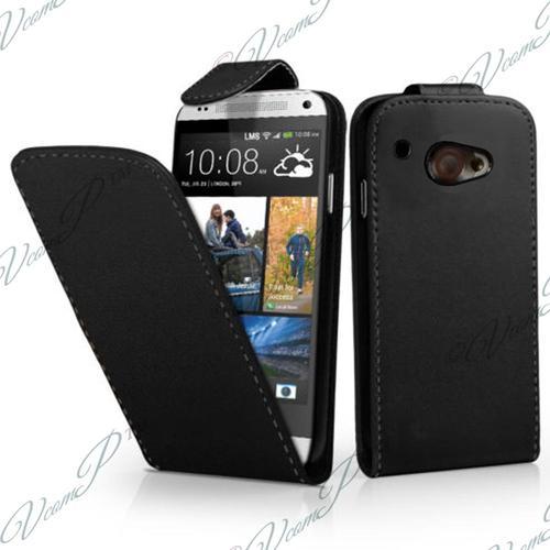 Etui Simili Cuir Pour Htc Desire 601 Zara/ Dual Sim - Noir on Productcaster.