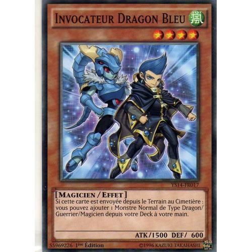 Invocateur Dragon Bleu Ys14-Fr017 En Commune on Productcaster.