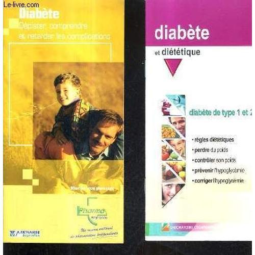 2 Fascicules : Diabete Et Dietetique Diabete De Type 1 Et 2 Du Labo... on Productcaster.