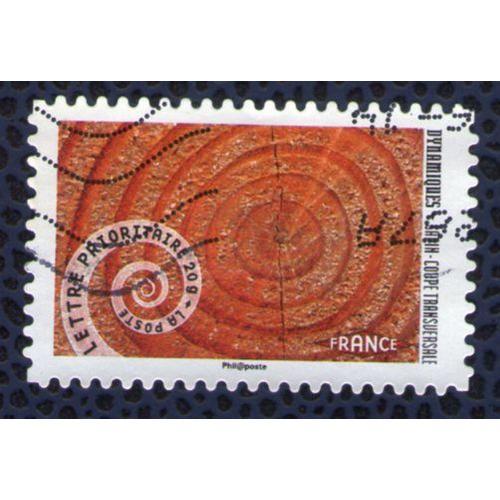 France 2014 Oblitéré Used Stamp Dynamiques Sapin Coupe Transversale on Productcaster.