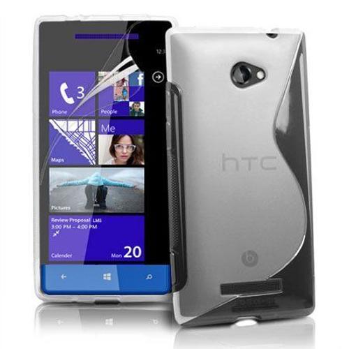 Htc Windows Phone 8s: Housse Etui Pochette Coque S Silicone Gel Tra... on Productcaster.