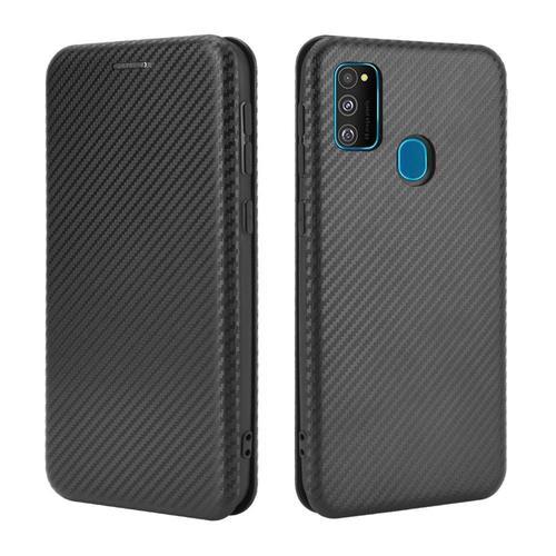 Étui Pour Samsung Galaxy M30s(M21) Coque En Cuir Folio Flip Inserti... on Productcaster.