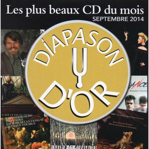 Diapason D'or Septembre 2014 Les Plus Beaux Cd Du Mois on Productcaster.