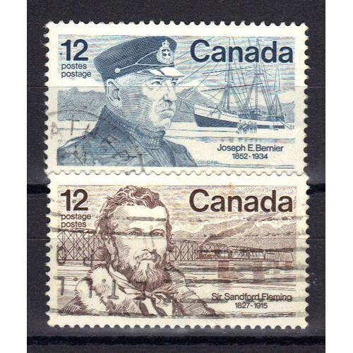 Canada 1977 : Capitaine Joseph-Elzéar Bernier Et Sir Sandfort Flemi... on Productcaster.