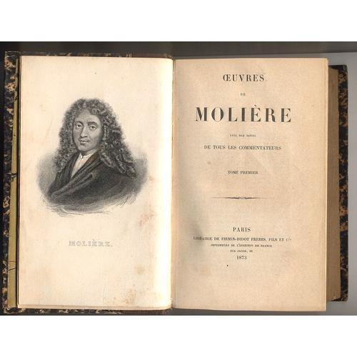 Oeuvre De Molière (1873) Tome 1 Avec Les Notes De Tous Les Commenta... on Productcaster.