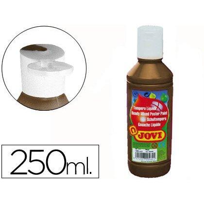 Lot de 3 - Tempera liquida jovi escolar 250 ml marron - Pintura acrílica y témperas en Bruneau.es on Productcaster.