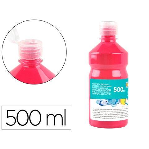 Lot de 2 - Tempera liquida liderpapel escolar 500 ml fucsia - Pintura acrílica y témperas en Bruneau.es on Productcaster.