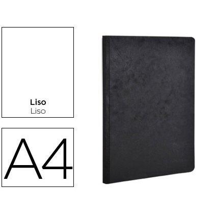 Libreta age-bag tapa cartulina lomo cosido liso 96 hojas color negro 210x297 mm - Blocs en Bruneau.es on Productcaster.