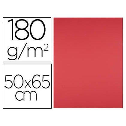 Cartulina liderpapel 50x65 cm 180g/m2 rojo paquete de 25 hojas - Cartulinas de Colores en Bruneau.es on Productcaster.