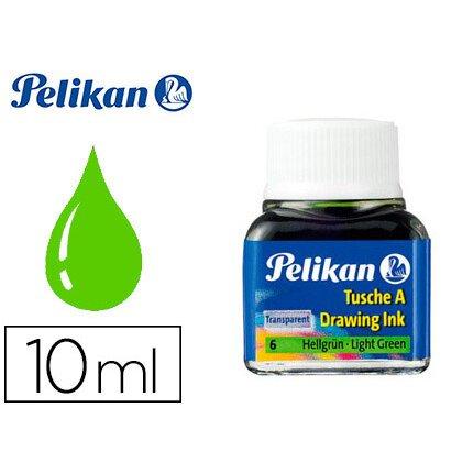 Lot de 2 - Tinta china pelikan verde claro bote de 10 ml - Tinta china en Bruneau.es on Productcaster.