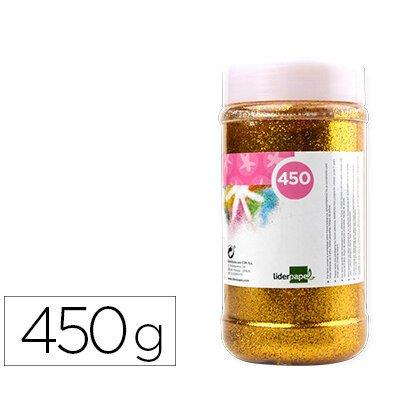 Purpurina liderpapel fantasia color oro metalizado bote de 450 gr - Artículos de fantasía en Bruneau.es on Productcaster.