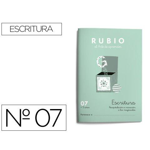 Lot de 10 - Cuaderno rubio caligrafia no 07 - Cuaderno actividades y diccionarios en Bruneau.es on Productcaster.