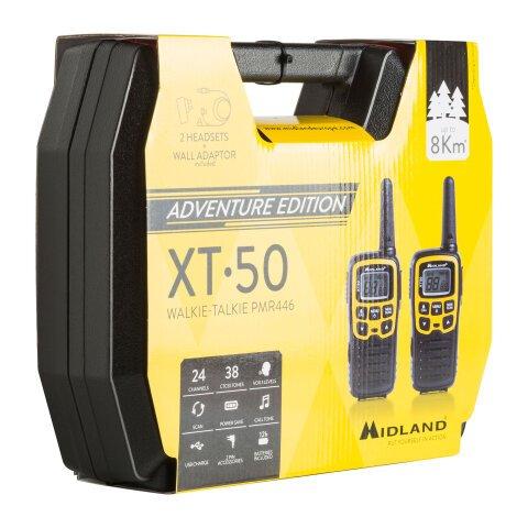 Walkie Talkie MIDLAND XT50 Advent 2 unità | Walkie talkie, Ricetrasmittenti e Tour Guide Midland on Productcaster.