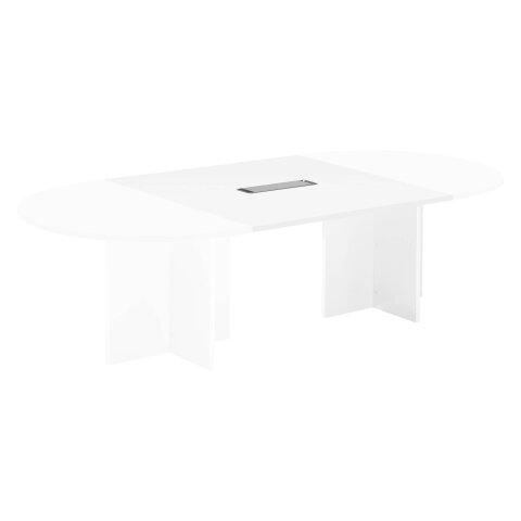 Tablero de extensión de reunión Excellens Blanco/Blanco - Mesas Reunión en Bruneau.es on Productcaster.