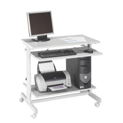 Mesa informatica Confort regulable en altura Gris - en Bruneau.es on Productcaster.