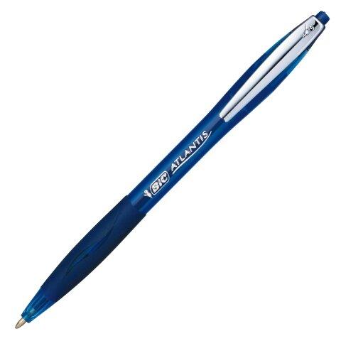 Bolígrafo Bic Atlantis Soft retráctil azul - Bolígrafos tinta aceite en Bruneau.es on Productcaster.