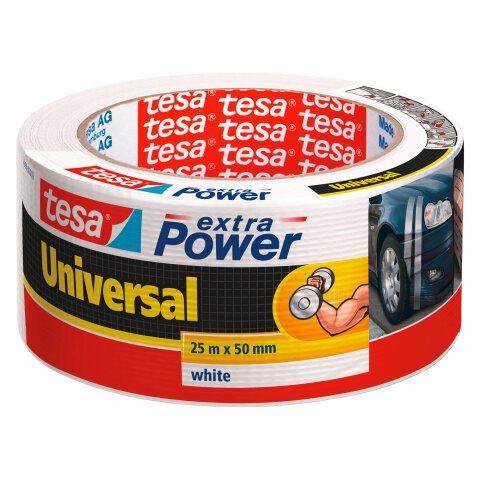 Cinta adhesiva de reparación Extra Power Tesa 50 mm x 25 m- blanco - Cintas de reparación y aislantes en Bruneau.es on Productcaster.