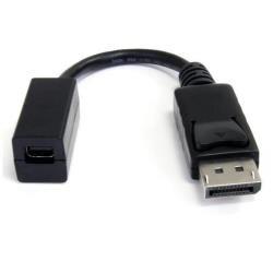 Cavo adattatore video DisplayPort a Mini DisplayPort M/F 15 cm -Convertitore DP Maschio a Mini DP Femmina Nero (DP2MDPMF6IN) | Switch, docking station on Productcaster.